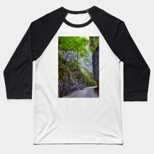 Beautiful gorge in Carpathian mountains Baseball T-Shirt